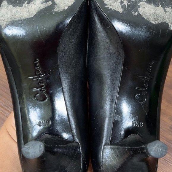 Cole Haan Black Pointed Heels - Picture 7 of 14